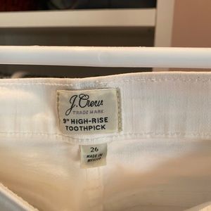 J. Crew White Jeans